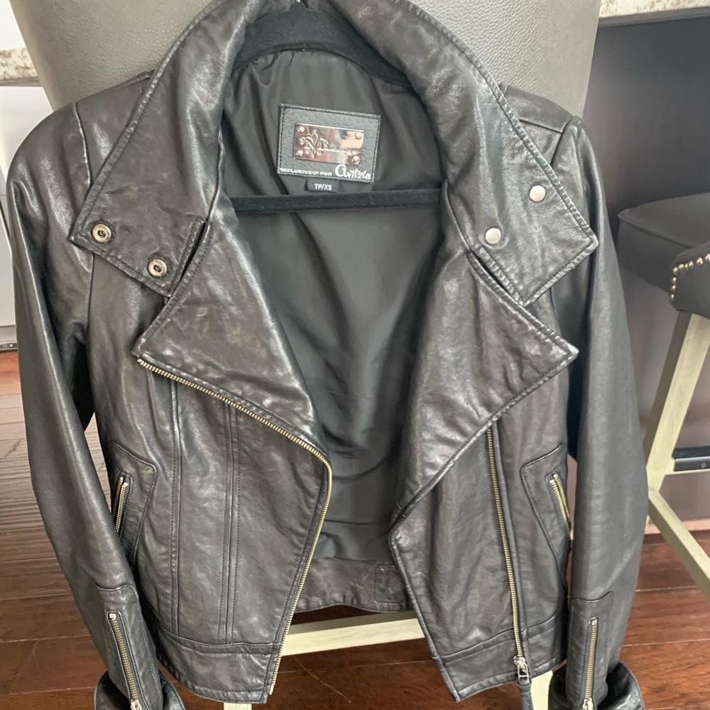 REAL LEATHER JACKET! Aritzia